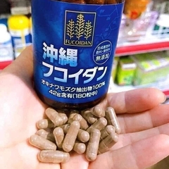 Viên Uống Hỗ Trợ Điều Trị Ung Thư Fucoidan Okinawa Kanehide Bio Nhật Bản 180 Viên