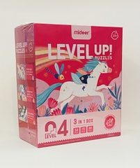 Bộ Xếp Hình Cho Bé Mideer Level Up Puzzles – Level 4 Vương quốc thần tiên