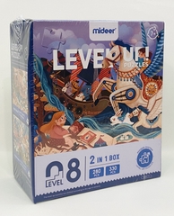 Bộ Xếp Hình 7 Cho Bé Mideer Level Up Puzzles – Level 8