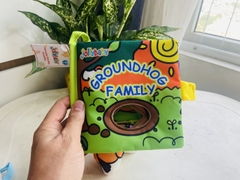 Sách vải Jollybaby: Groundhog Family