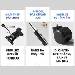 Ghế công thái học HTD-588 Ghế xoay văn phòng