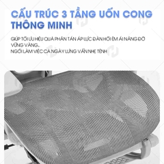 Ghế công thái học HTD-905 Full lưới thoáng khí