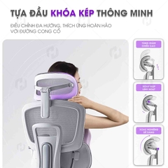 Ghế công thái học HTD-X360 giải pháp bảo vệ cột sống