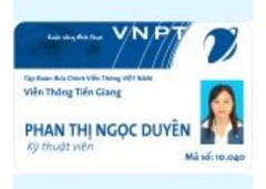 Thẻ Nhân Viên có Chip cảm ứng