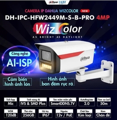 Camera IP 4MP WizColor DAHUA DH-IPC-HFW2449TL-S-PRO
