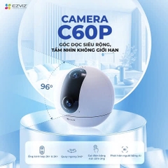 Camera EZVIZ 2 mắt CS-C60p (33WF,W2)