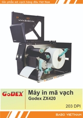 Máy in tem nhãn mã vạch Godex ZX420