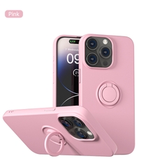 Ốp Lưng Mipow iPhone 15 PRO MAX Ring Stand TPU Leather MC15B04