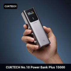 Pin dự phòng Cuktech No.10 Plus Power Bank 15.000mAh 150W - PB150P