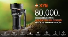 ACEBEAM X75 - Đèn pin siêu sáng 80000 lumen