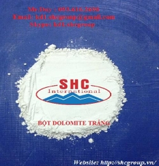 bột dolomite trắng