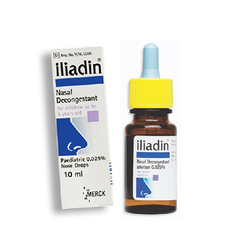 Thuốc nhỏ mũi Iliadin 0.025%