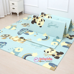 Thảm xốp 2 mặt gấp gọn XPE (1.8m x 2m)