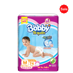 Tã - Bỉm quần Bobby M74 (6-10 kg)