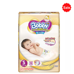 Tã - Bỉm quần Bobby Extra Soft Dry S70 (4-8kg)