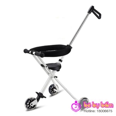 Xe đẩy thông minh gấp gọn (3 bánh)