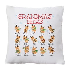 Gối vuông Grandma's Deers