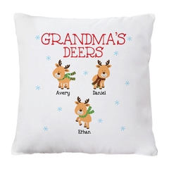 Gối vuông Grandma's Deers