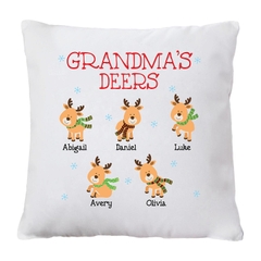Gối vuông Grandma's Deers