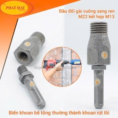Đầu Chuyển Máy Khoan Thành Máy Khoan Rút Lõi DCRL-01