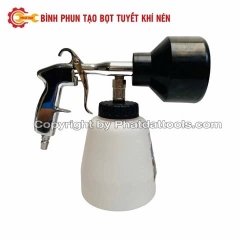 Bình Phun Tạo Bọt Tuyết Khí Nén BBTKN-D100 1000ml-Đầu đen