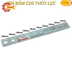 Kìm bấm cốt thủy lực YQK240