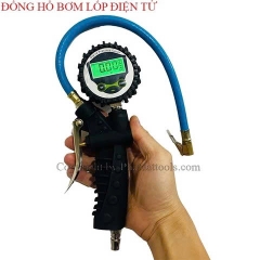 Đồng Hồ Bơm Lốp Điện Tử -Mặt vuông DHBL-DT02V