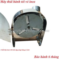 Máy thái hành tỏi tay inox MTH-T01-INOX