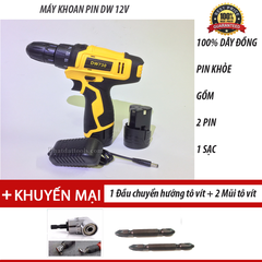 Máy khoan pin Dewalt 12V DW730