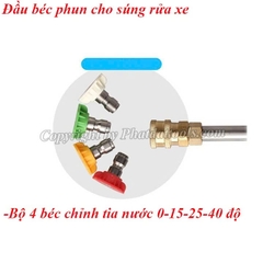 Đầu Béc 4 Màu Tia 0-40 độ BCT-01