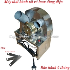 Máy Thái Hành Tỏi Điện Inox MTH-D01-INOX