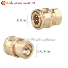 Đầu Nối Nhanh 1/4