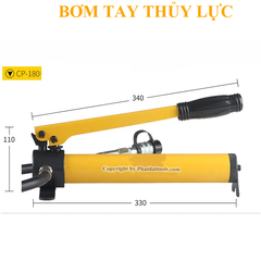 Bơm tay thủy lực CP180 Dalushan