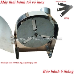 Máy Thái Hành Tỏi Điện Inox MTH-D01-INOX