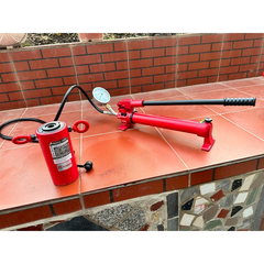 Bơm Tay Thủy Lực CP-700-DH (900cc đồng hồ), Có Đồng Hồ Đo Áp