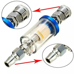 Combo Full Bộ Đầu lọc Khí Nén + Đầu Đực + Đầu Cái