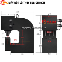 Máy Đột Thủy Lực CH100H PADA