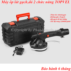 Combo Máy Ốp Lát Gạch Topvel TW-V7-02 2 Chức Năng 2 pin