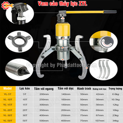 Cảo Thủy Lực ZYL-15
