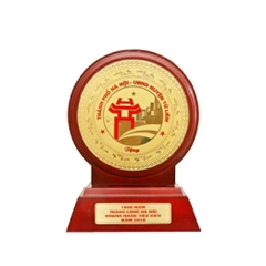 Biểu trưng gỗ đồng ATP - 01