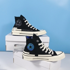 Converse 1970s Hacked Heel Tear Away cao cổ vải đen CCVD084