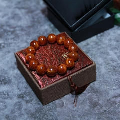Vòng gỗ nu huyết long tự nhiên VGTN004