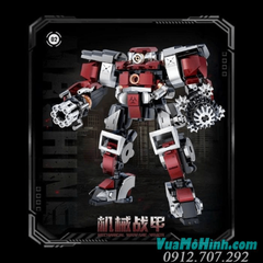 Mô Hình Lắp Ráp Robot Mecha Warfare Armor Khớp Cử Động Linh Hoạt