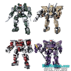 Mô Hình Lắp Ráp Robot Mecha Warfare Armor Khớp Cử Động Linh Hoạt