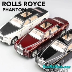 Mô hình siêu xe ô tô Rolls Royce Phantom tỉ lệ 1/24 chezhi