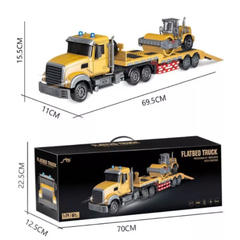 xe đầu kéo Container chở hàng, xe công trình xe lu điều khiển từ xa