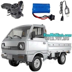 wpl d12 wpl d-12 mô hình xe ô tô tải suzuki su cóc drift 5 tạ carry truck chở hàng điều khiển từ xa