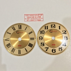 Bộ 4 món mặt số 9,8cm số học trò