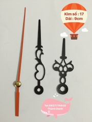 kim số 17 dài 9cm