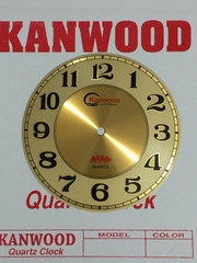 Bộ lắc 5 món mặt số 25,5cm, số học trò máy kim trôi Kanwood